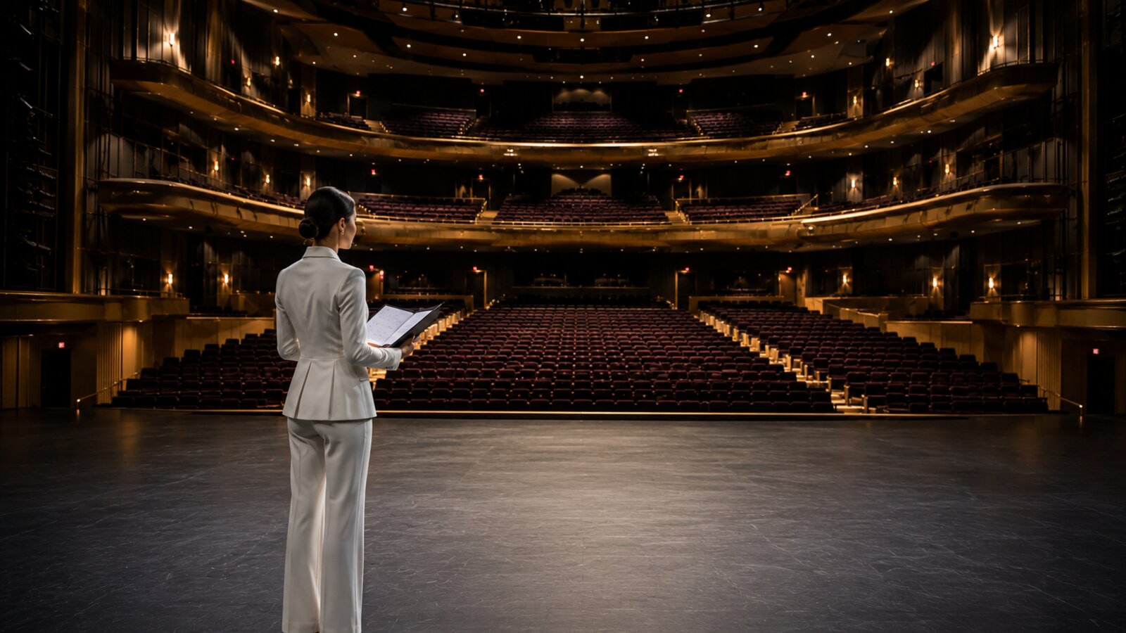 A full venue buyout walkthrough ahead of an event
